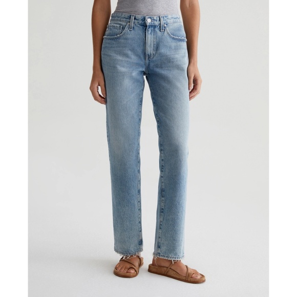 ✨NWT✨ AG Adriano Goldschmied Remy Low Rise Boxy Straight Jeans in Idyllic Sz 29 - Picture 8 of 11